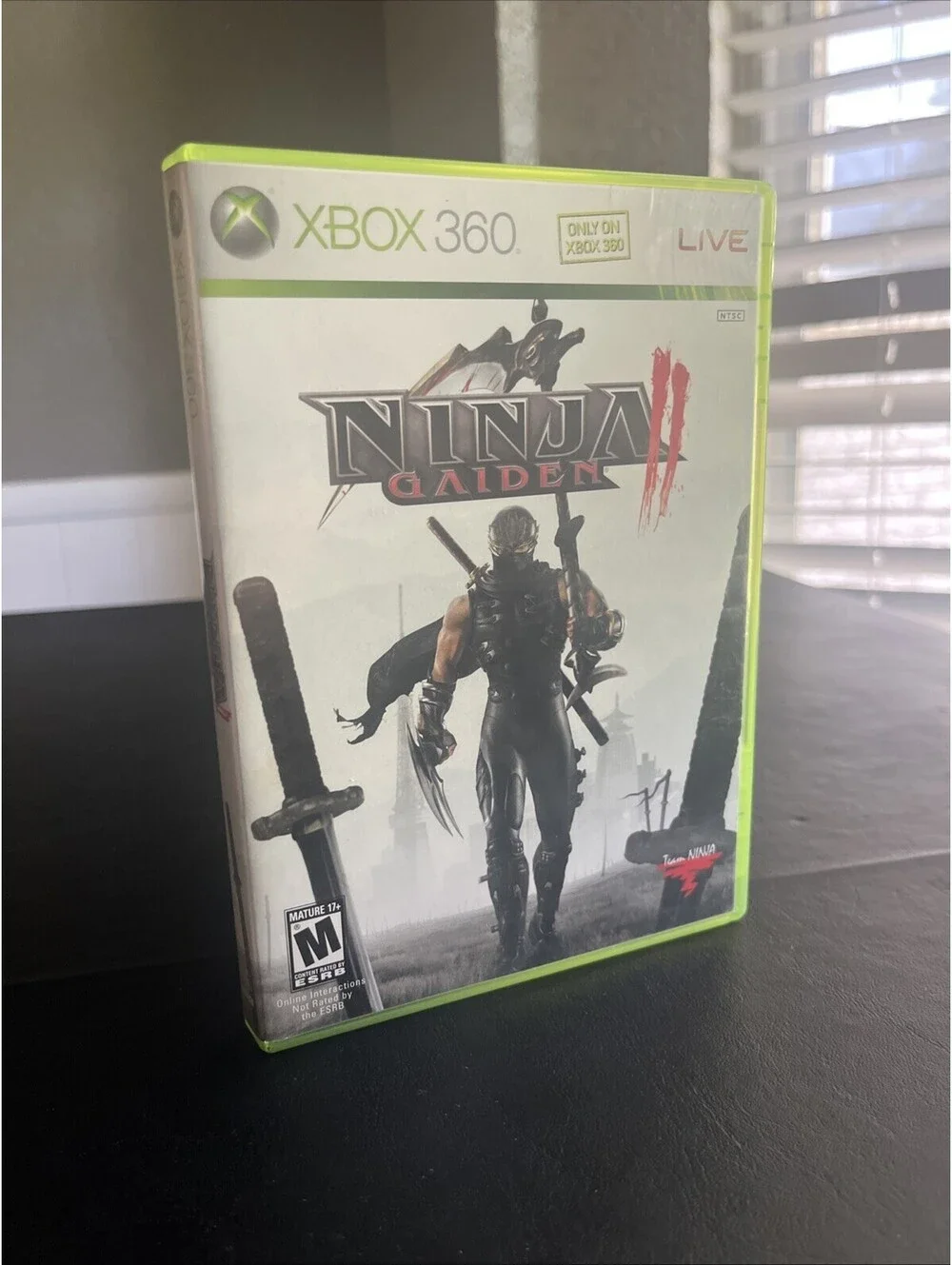 Ninja Gaiden II (Microsoft Xbox 360, 2008, Tecmo) CIB Near Mint Condition